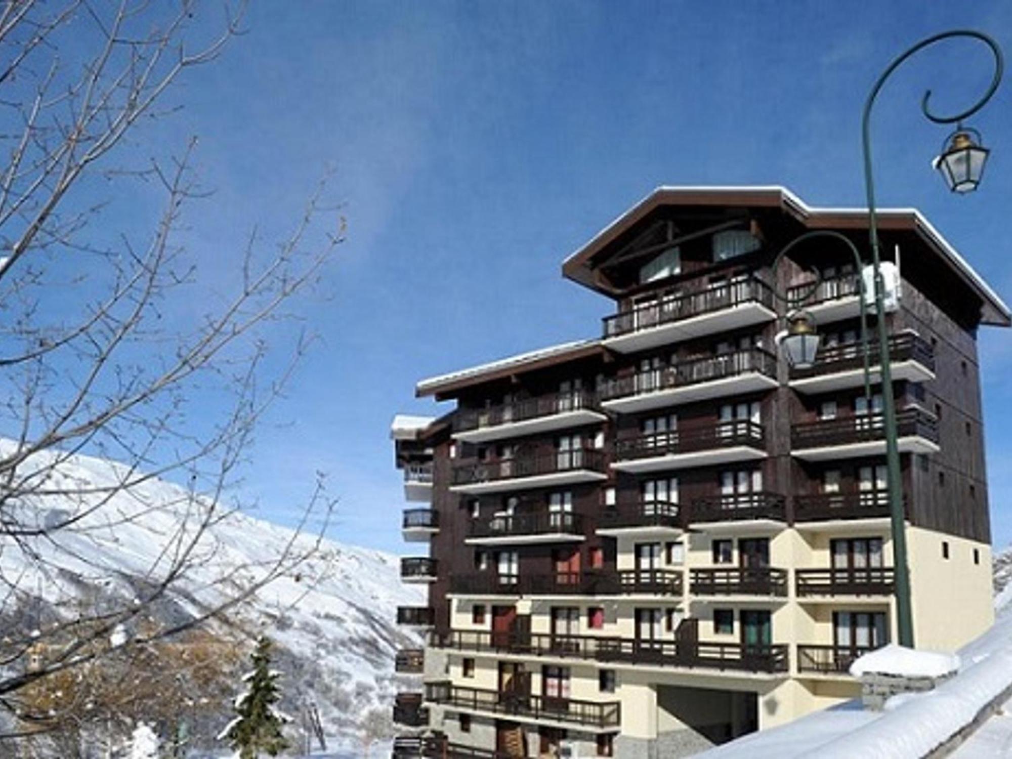 Appartement Confortable Avec Cabine Proche Des Pistes Balcon - Fr-1-344-1148 Saint-Martin-de-Belleville Buitenkant foto